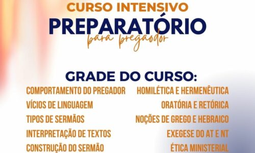 Curso Intensivo Preparatório para Pregador